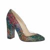 Pantofi dama din piele naturala - Mozaic - R12 MZ