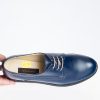 Pantofi dama din piele naturala - Albastru - G33 A