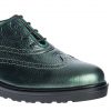 Pantofi dama din piele naturala - Verde - G8 V