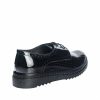 Pantofi dama din piele naturala - Negru Lac Solzi - G10 NLS