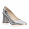 Pantofi dama din piele naturala - Argintiu Sidef - R11 AS