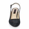Sandale dama din piele naturala - Negru Picatele - V7 NP