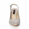 Sandale dama din piele naturala - Bej Picatele - V7 BP