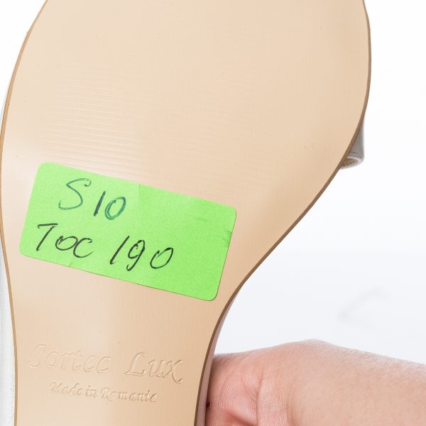 Sandale dama din piele naturala - Bej - S10 B