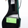 Sandale dama din piele naturala - Verde cu Negru - S10 VN