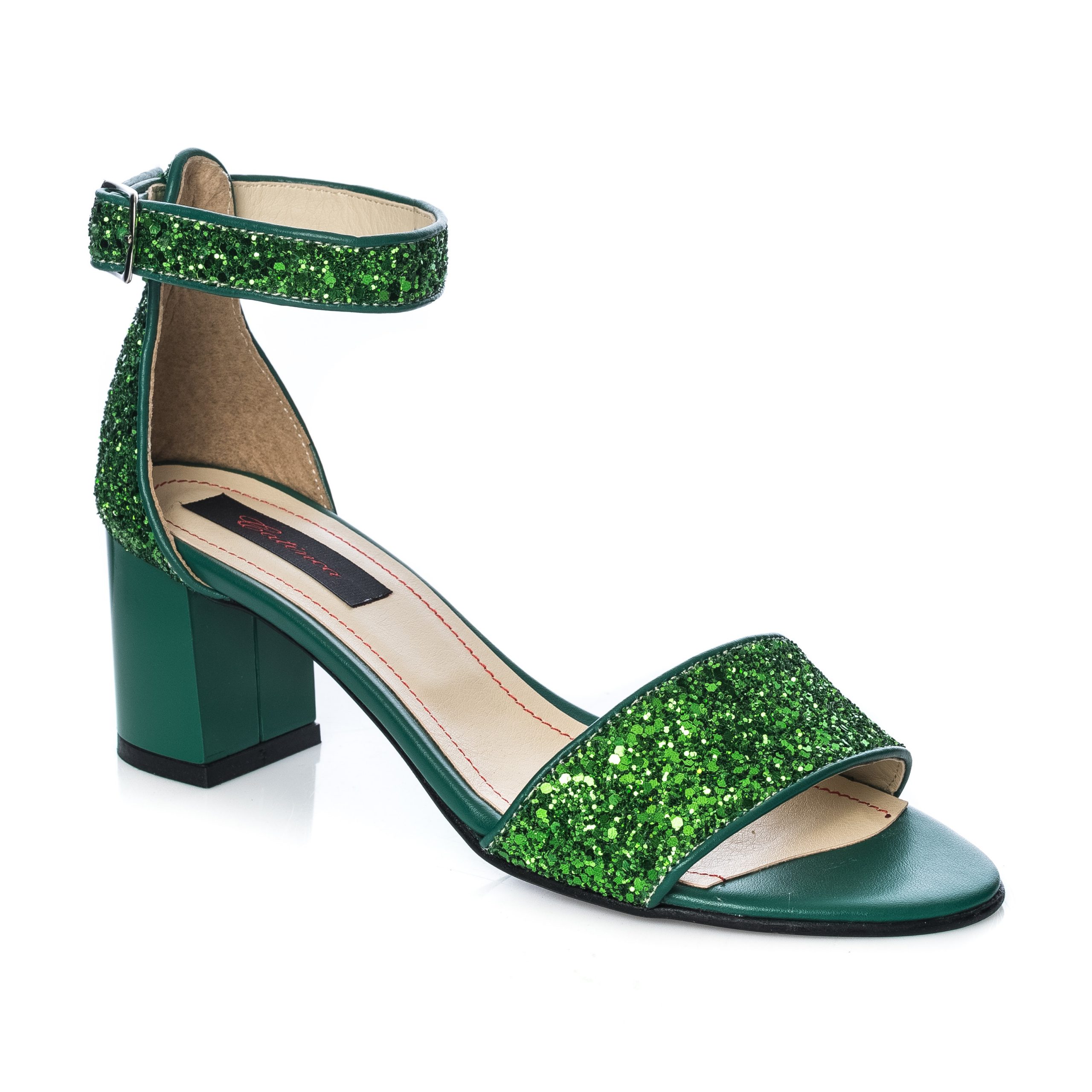 As far as people are concerned Seem tile Sandale dama - Glitter Verde - S7 GV