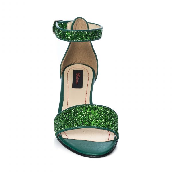 Sandale dama - Glitter Verde - S7 GV