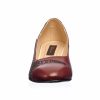Pantofi dama din piele naturala - Bordo Poney - 315 BOP
