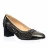 Pantofi dama din piele naturala - Negru Poney - 315 NP