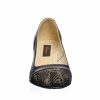 Pantofi dama din piele naturala - Negru Sarpe Negru - A5 NSN
