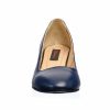 Pantofi dama din piele naturala - Bleumarin Solzi Albastri - A7 BSA