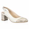 Sandale dama din piele naturala - Bej Sidef Firicel - A55 BSF