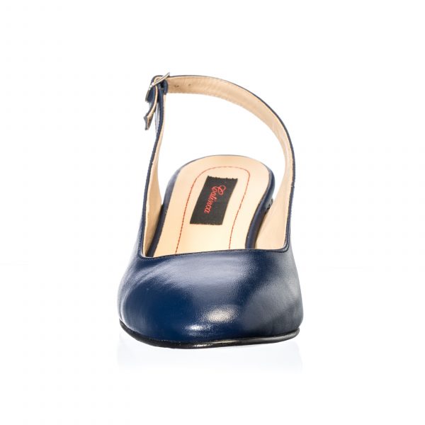 Sandale dama din piele naturala - Bleumarin Solzi - A77 BLS