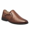 Pantofi barbati din piele naturala - Maro Perforat - 651 MP