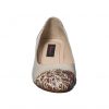 Pantofi dama din piele naturala - Bej Model Traditional Bej - T6 BMTB