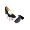 Pantofi dama din piele naturala - Negru 3D- R7 N3D