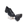 Pantofi dama din piele naturala - Negru Box cu Camuflaj Negru - X3 NBCN