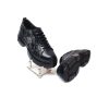 Pantofi dama din piele naturala - Negru Box cu Croco Negru - X3 NBCRN