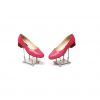 Pantofi dama din piele naturala -Roz -T18 R