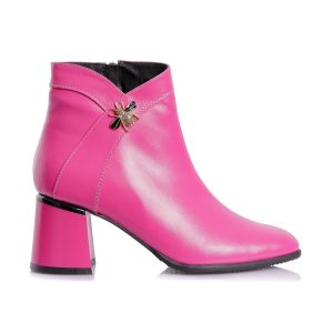 Ghete dama din piele naturala - ROZ BOX- G441 RZ