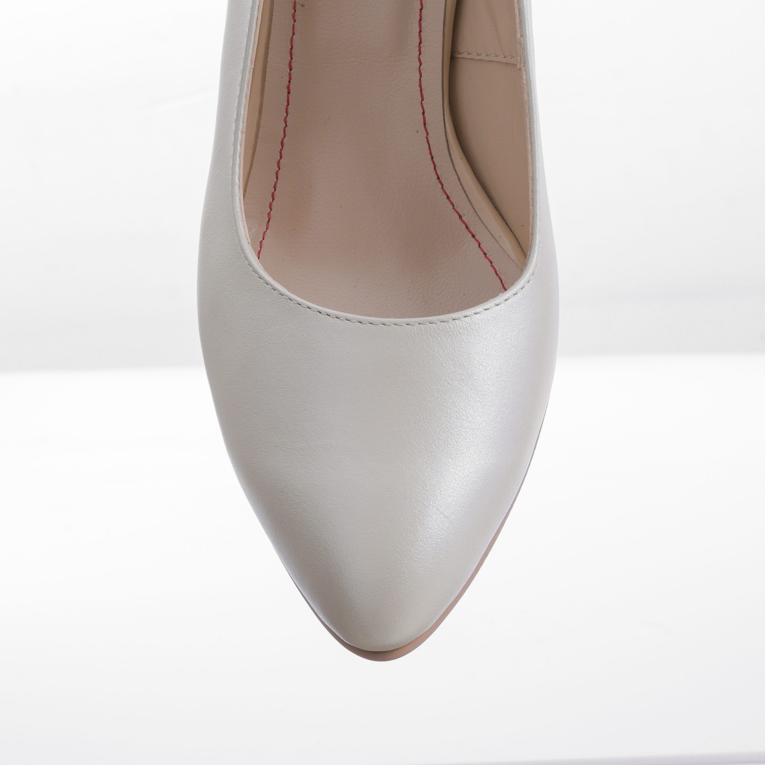 Pantofi dama din piele naturala - BEJ SIDEF - A72 BS - imagine 4