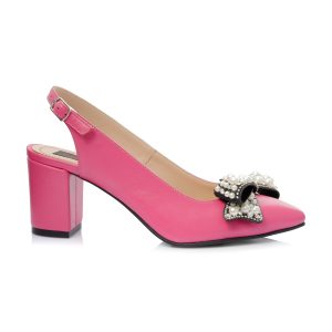 Sandale dama din piele naturala - ROZ BOX - A91M ROZ