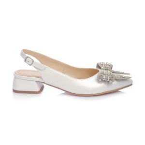 Sandale dama din piele naturala - ALB SIDEF- BLD10 ALB